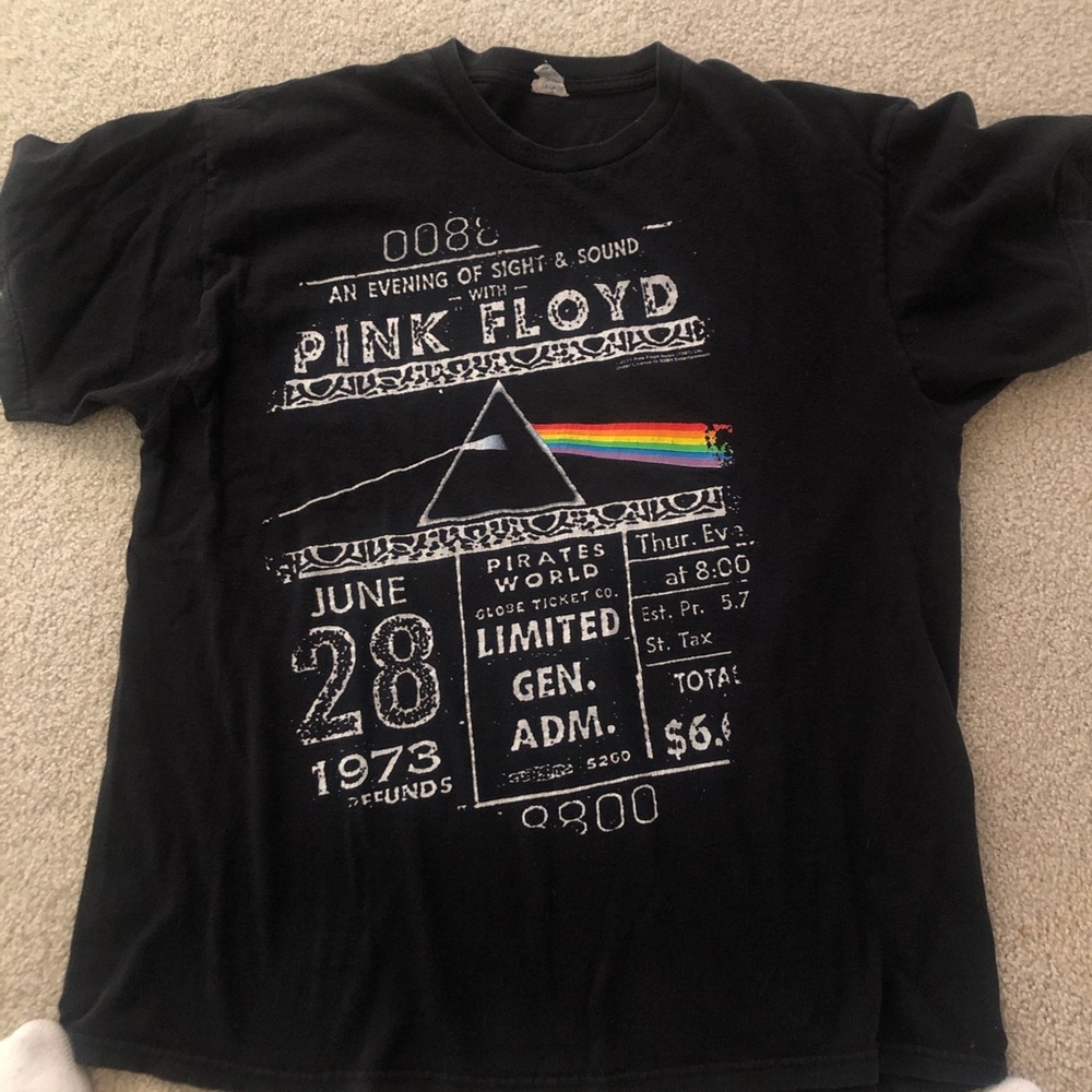 Men’s Vintage Pink Floyd Black T-Shirt